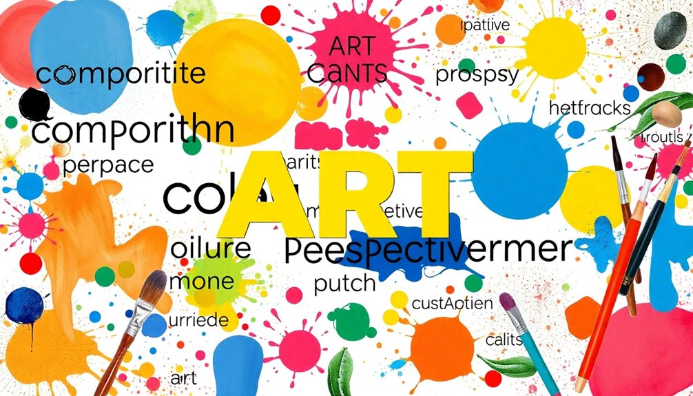 art terms explained clearly