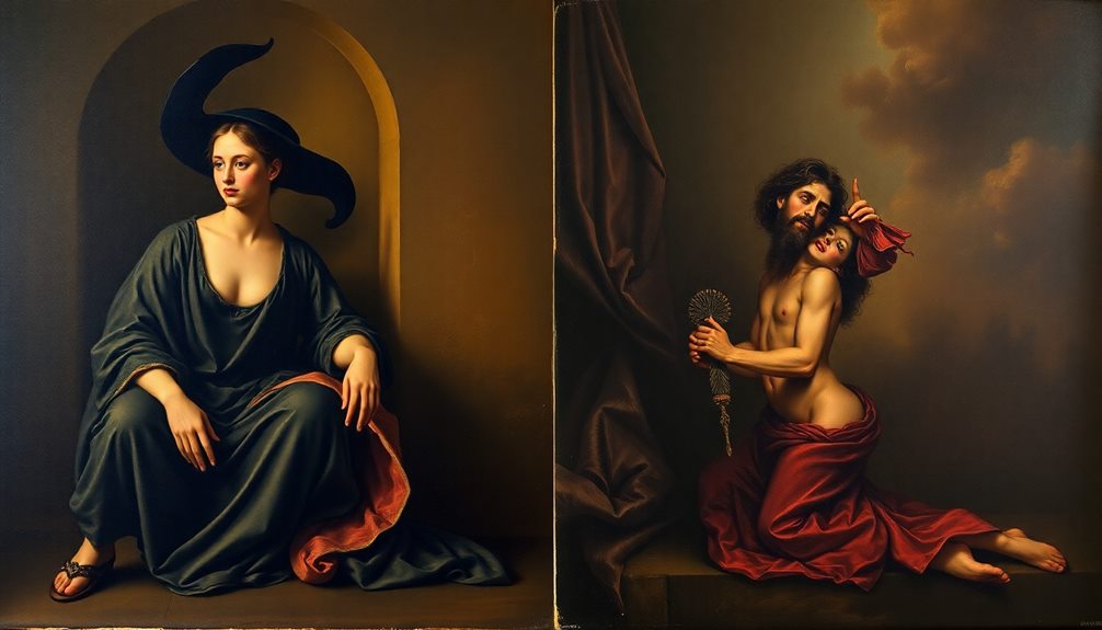 artistic style comparison renaissance baroque