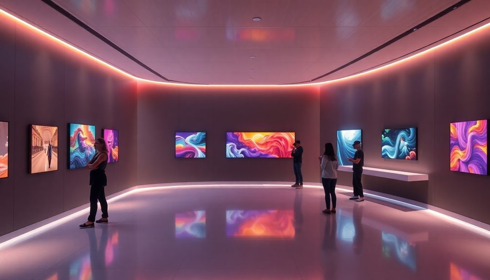 explore digital art spaces