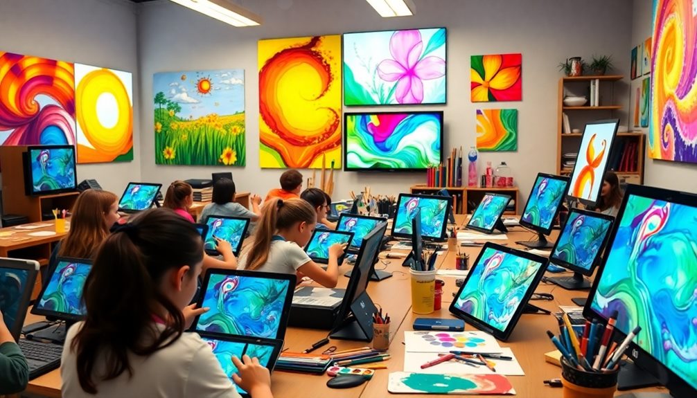 integrating tech into art