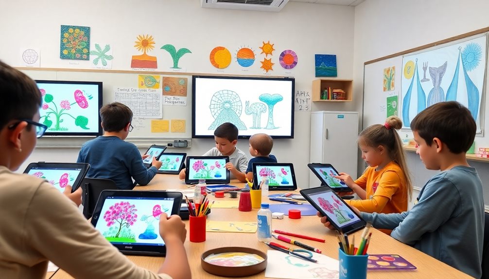 technology enhances art education