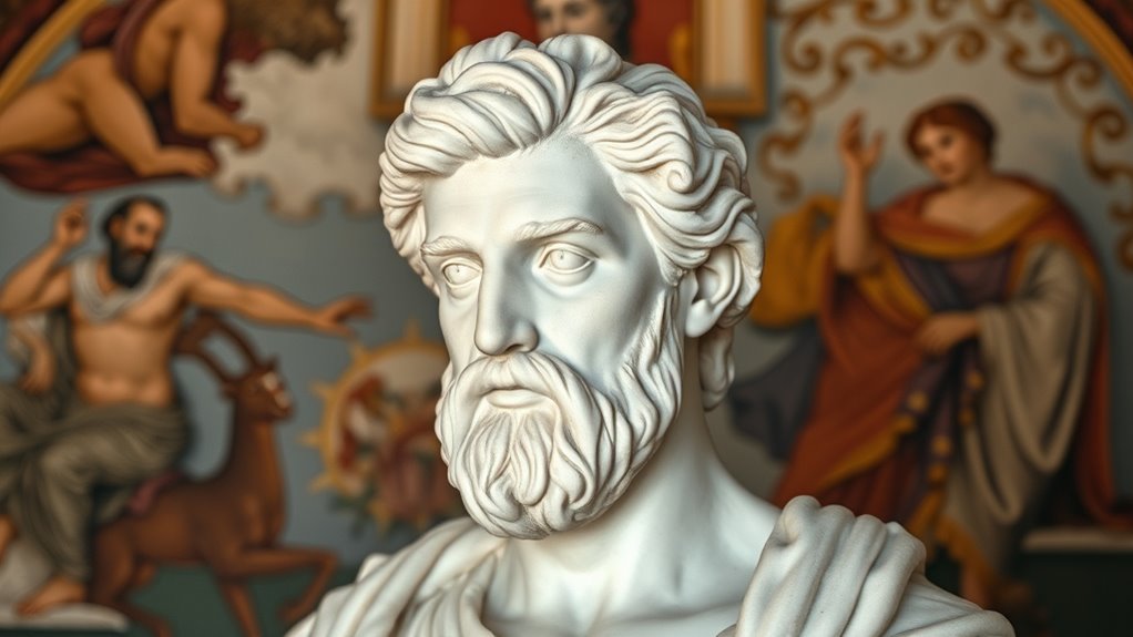 ancient marble myth sculptures