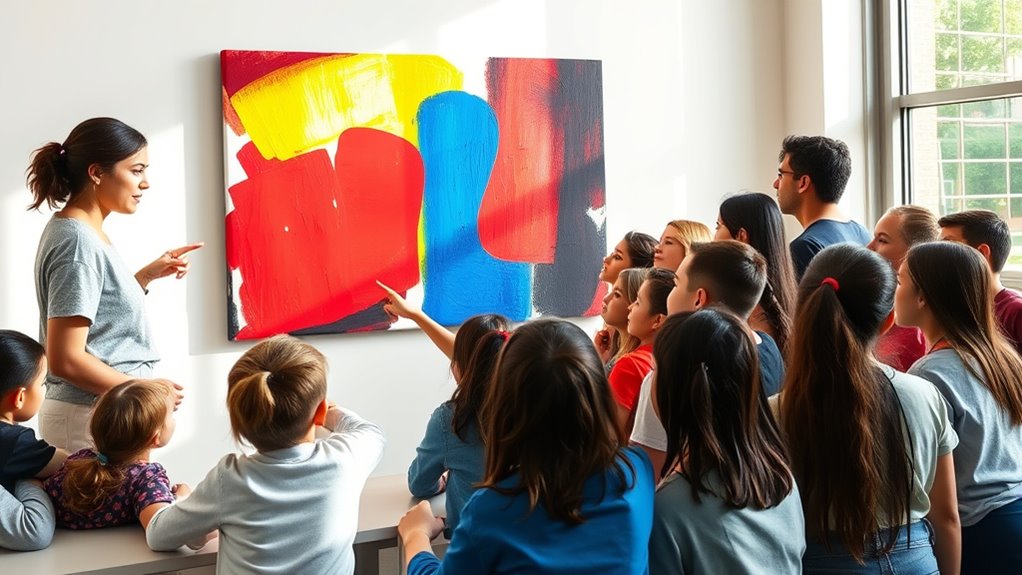 art discussion classroom strategy