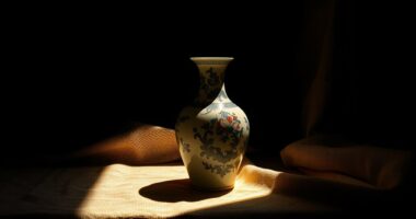 contrast of light and shadow