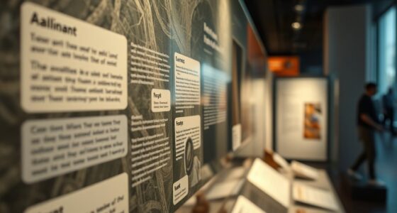 interpreting museum exhibit text