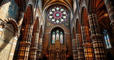 medieval art mosaics to cathedrals