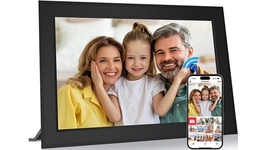 10 1 inch wifi touch frame