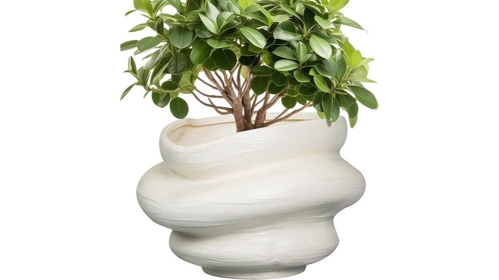 11 inch ceramic bonsai pots