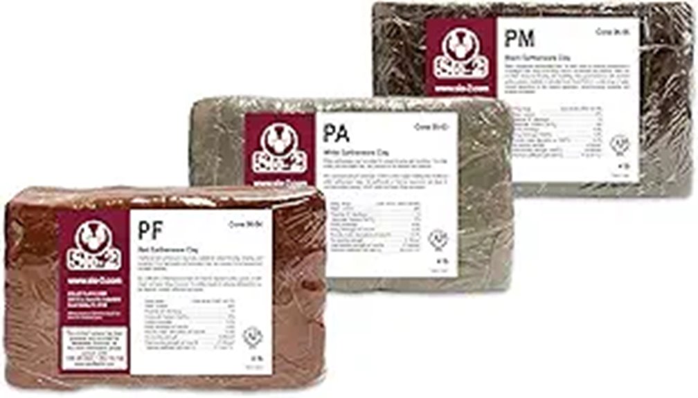 12 lb earthenware clay