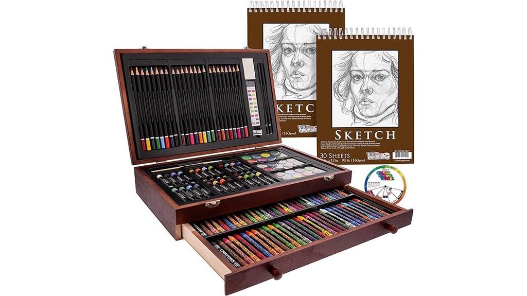 145 piece art set