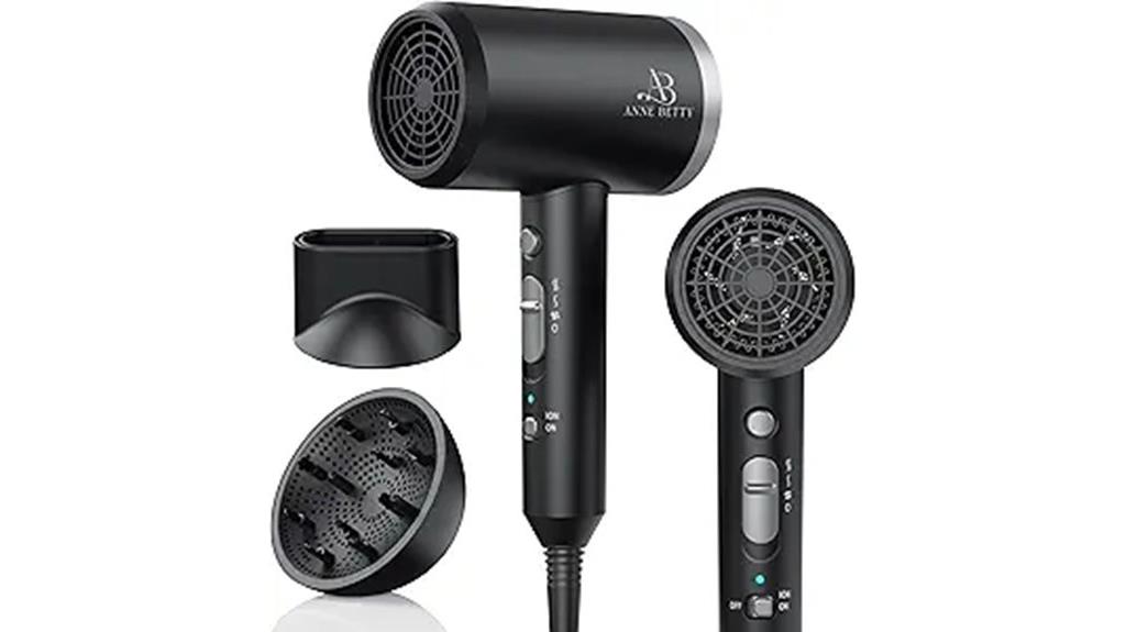 1800w ionic hair dryer