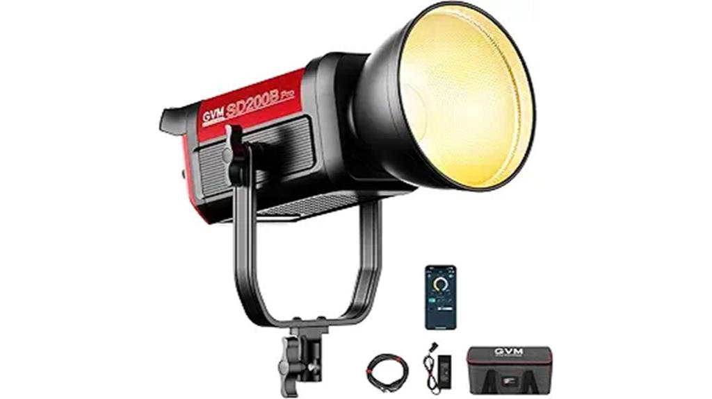 200w bluetooth video light