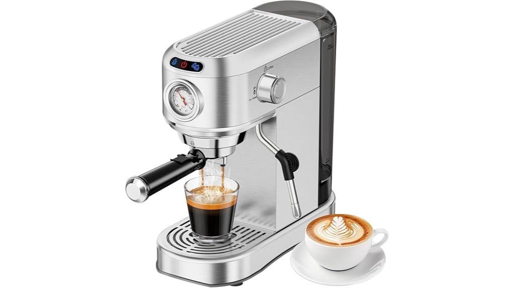 20 bar espresso foam