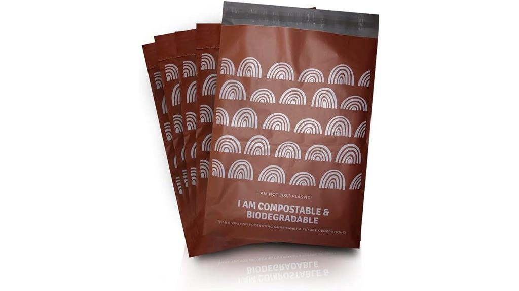 50 compostable mailers pack