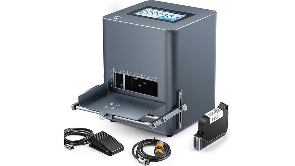 5 inch touch screen printer