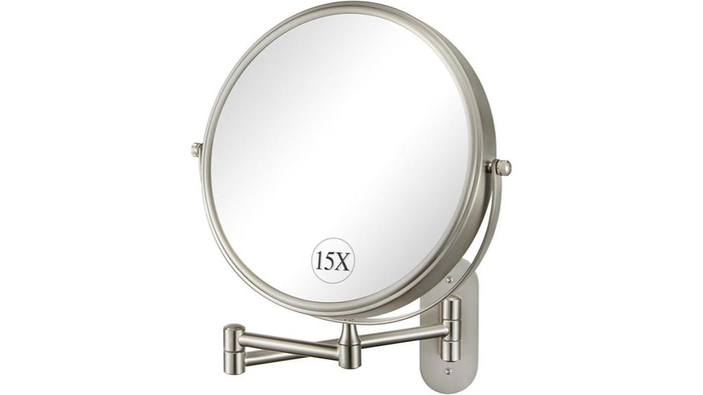9 inch wall mirror
