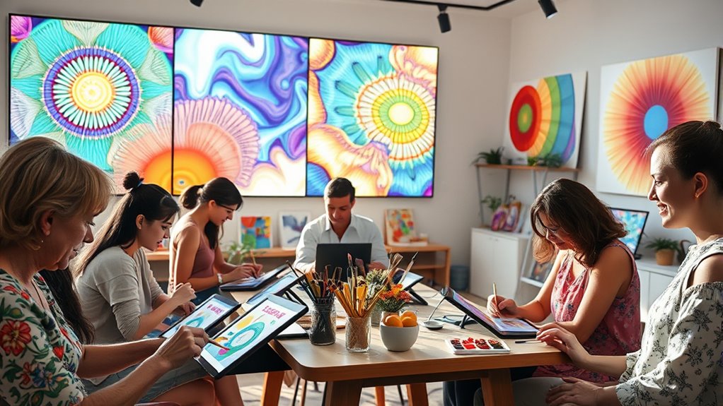 accessible online art therapy