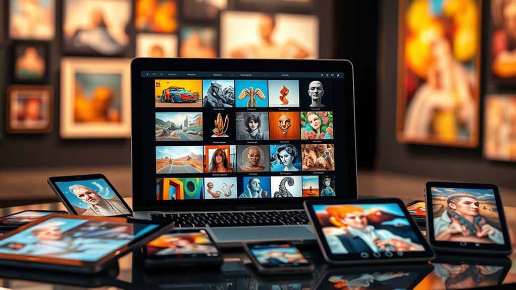 accessible online art trading
