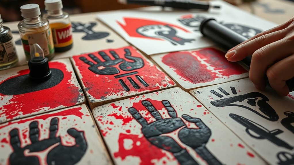 accessible protest print techniques