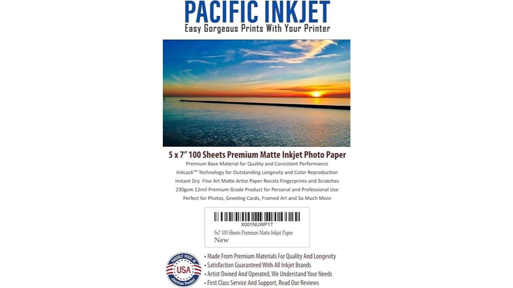 acid free bright white paper