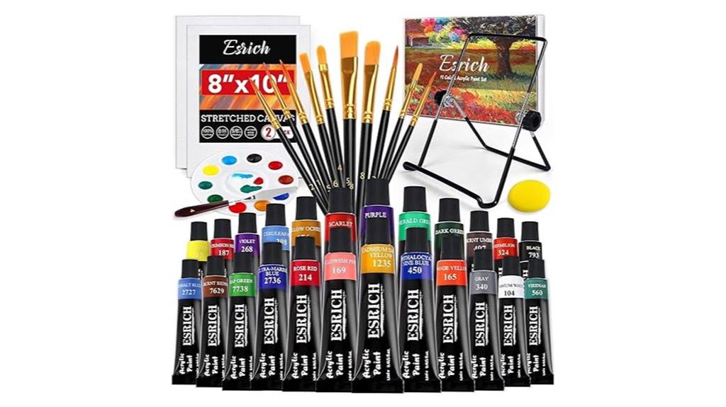 acrylic paint set 40pcs