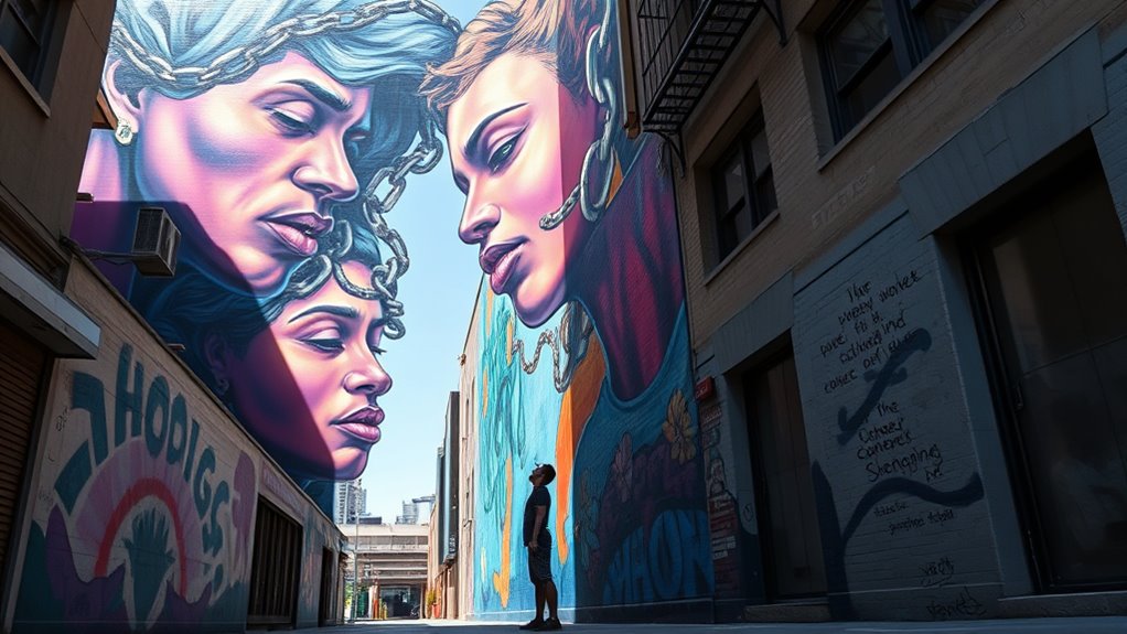 activist art promoting mental wellness