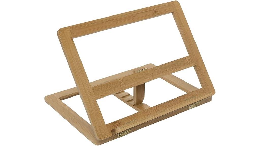 adjustable bamboo drawing easel