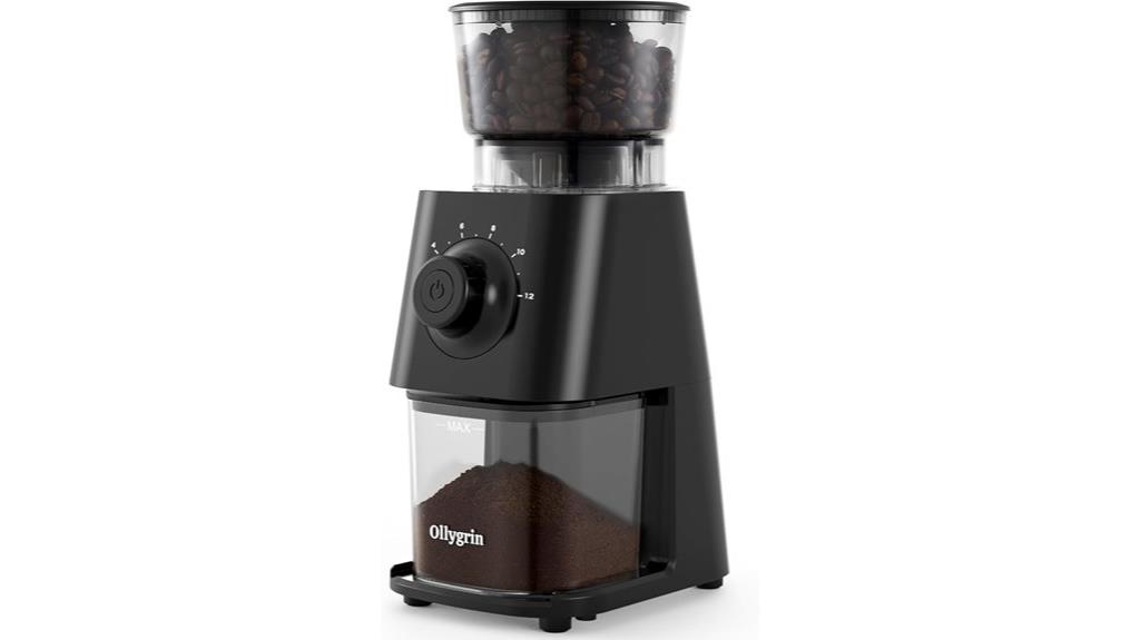 adjustable conical grinder settings