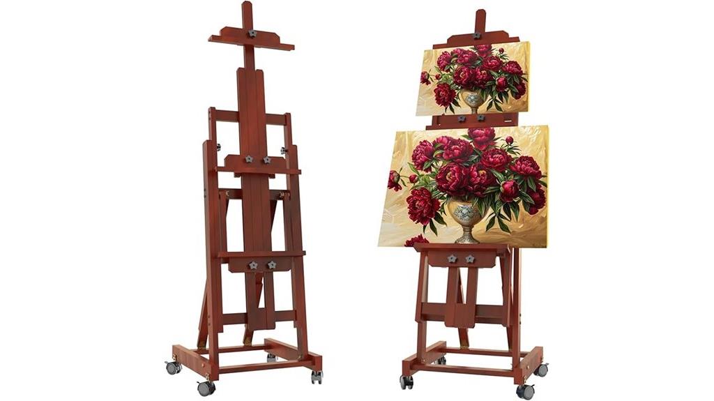 adjustable foldable art easel