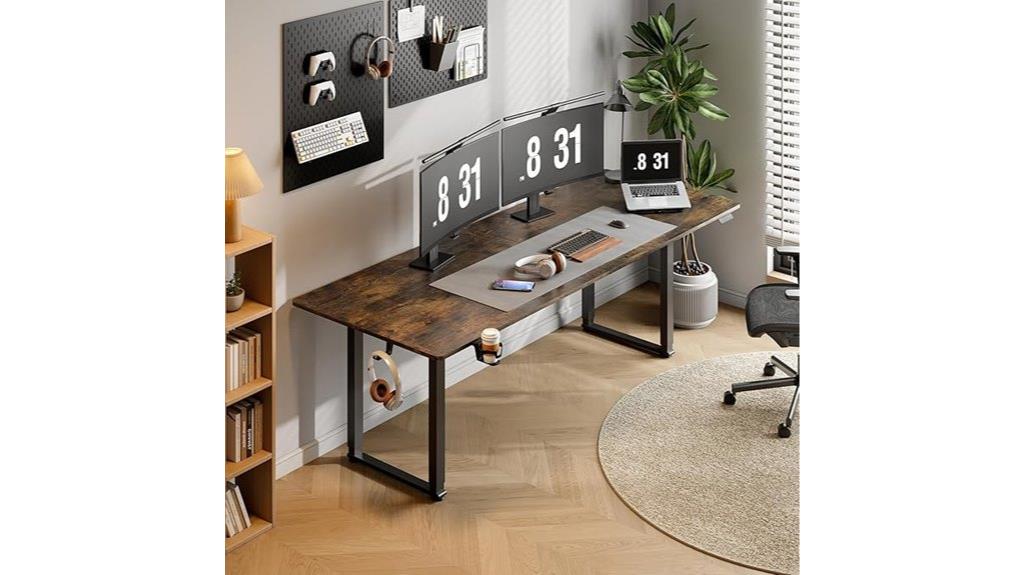 adjustable height standing desk
