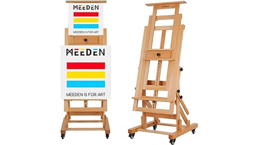 adjustable portable artist easel