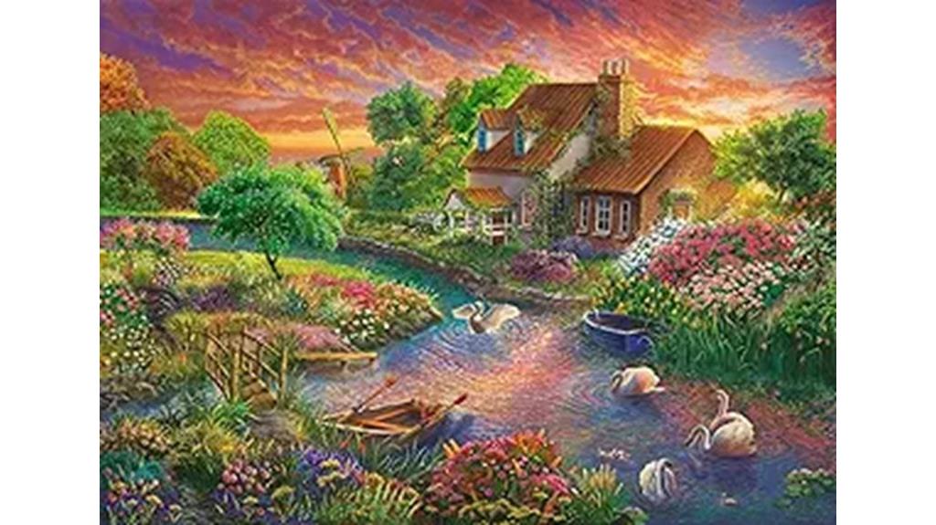 adult paint by numbers kit