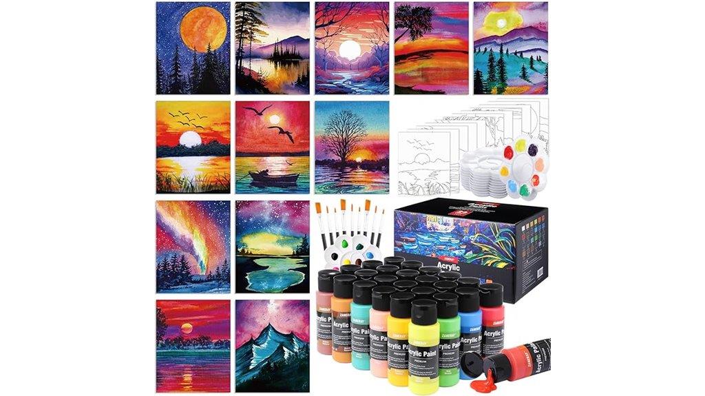 adult paint sip kit