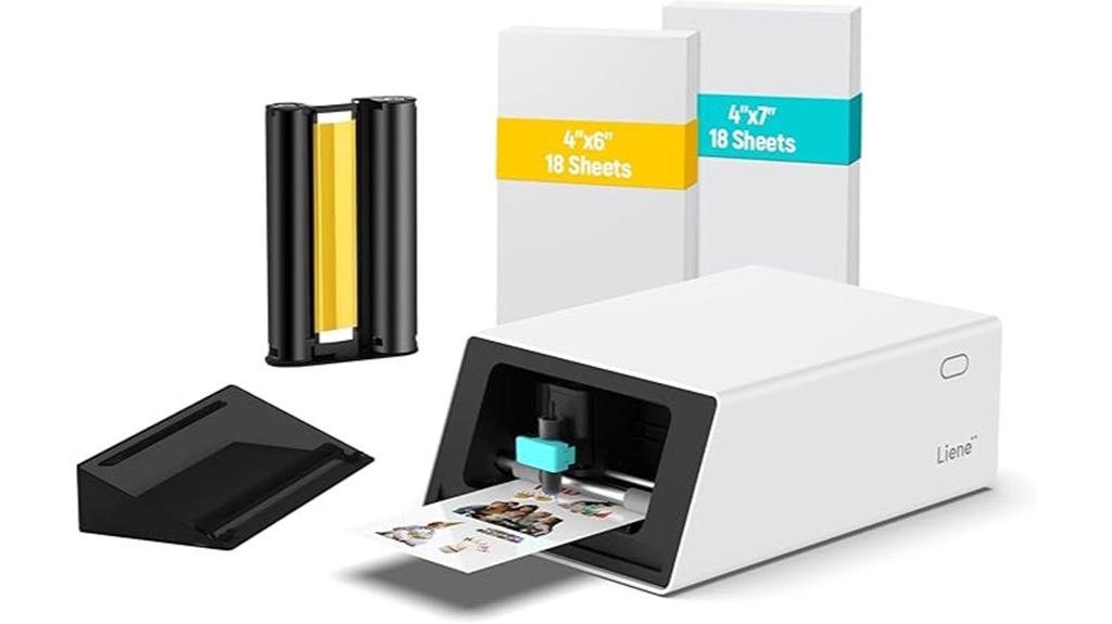 all in one sticker printer