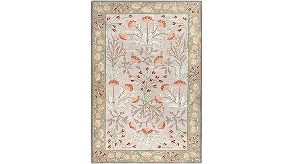 allen wool rug size