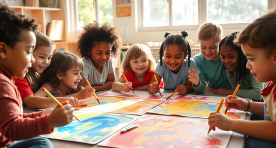art based social skills development
