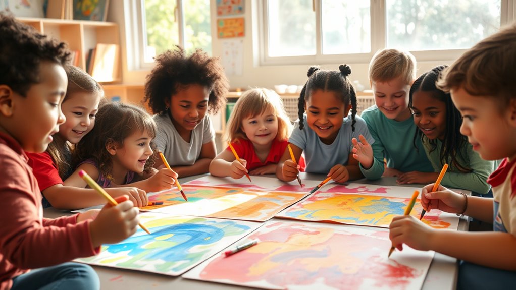 art based social skills development