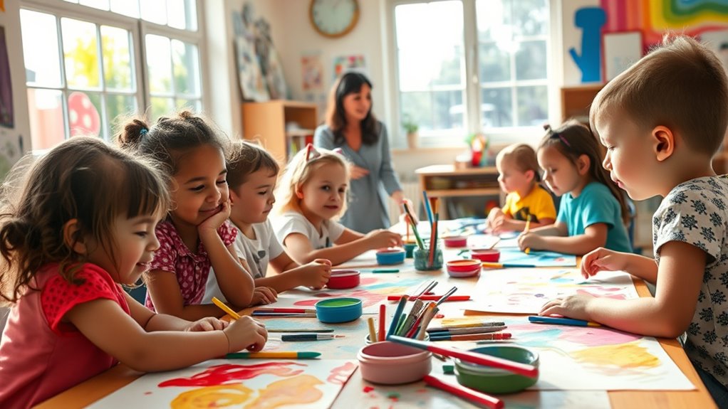 art integrated sel routines