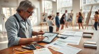 art student evaluation methods