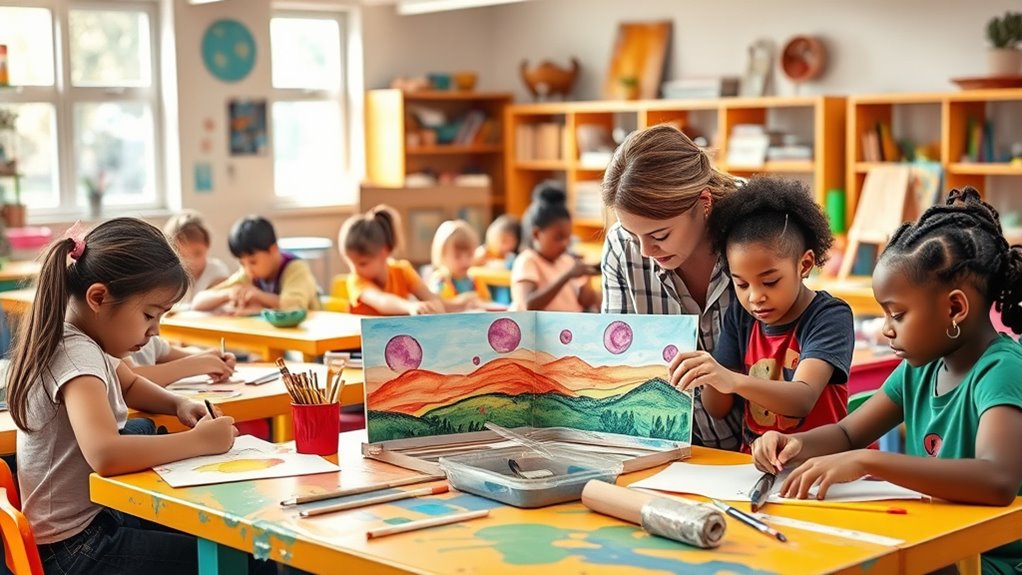 art therapy promotes emotional resilience