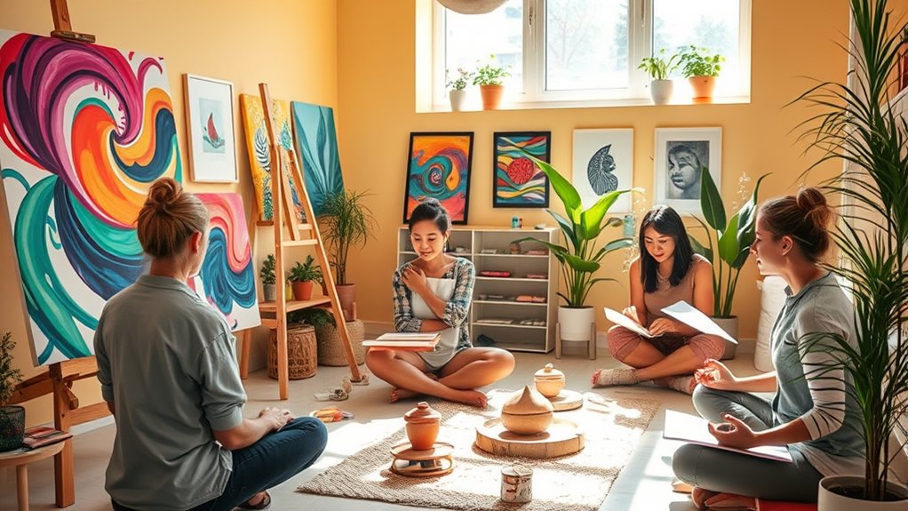 art therapy reduces stigma