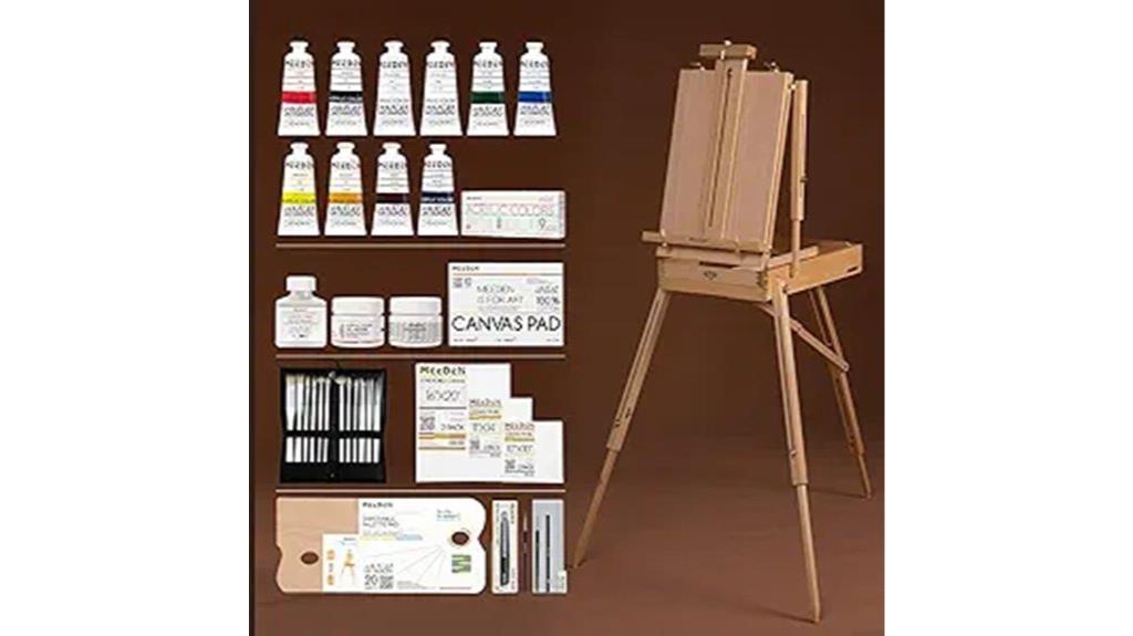 artist s french easel set