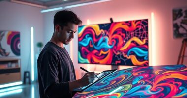 artists collaborating with algorithms