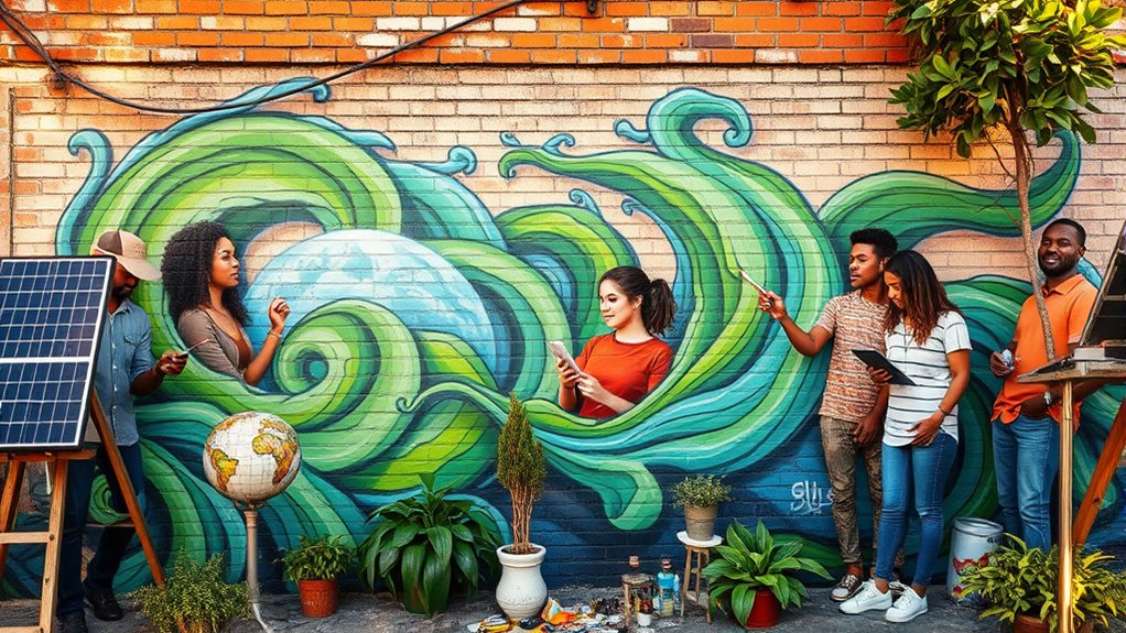 artists engage climate justice