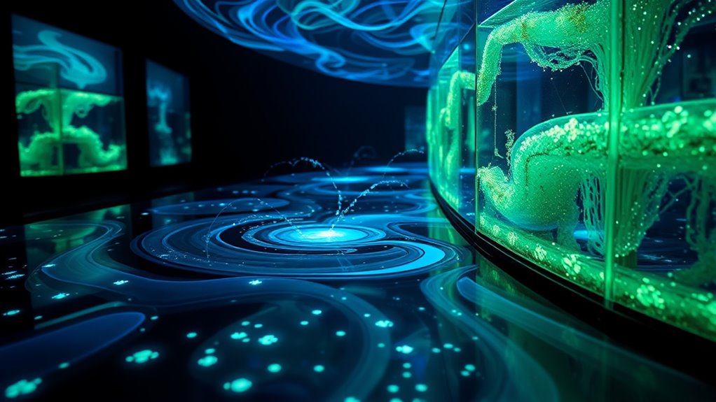 artists harnessing bioluminescence