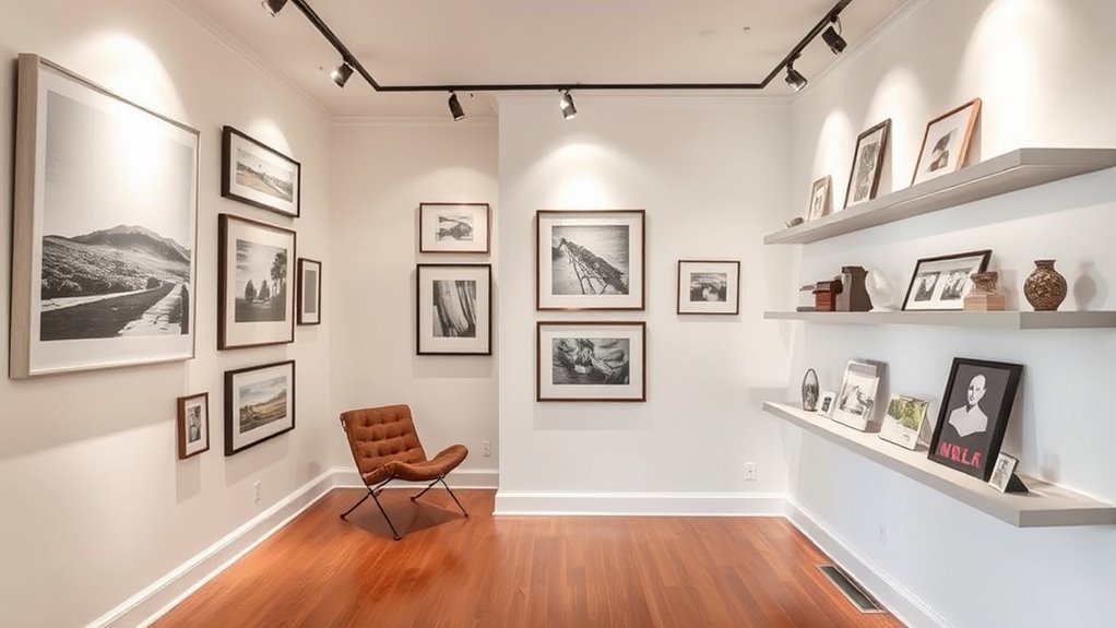 artwork display and mounting