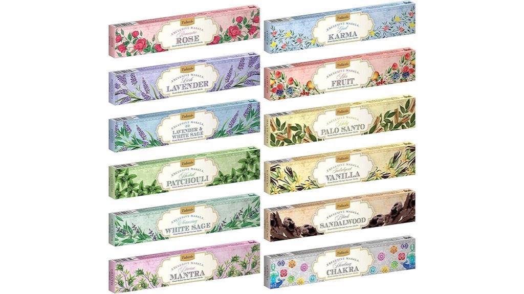 assorted tulasi incense pack