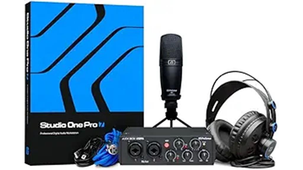 audio interface with software