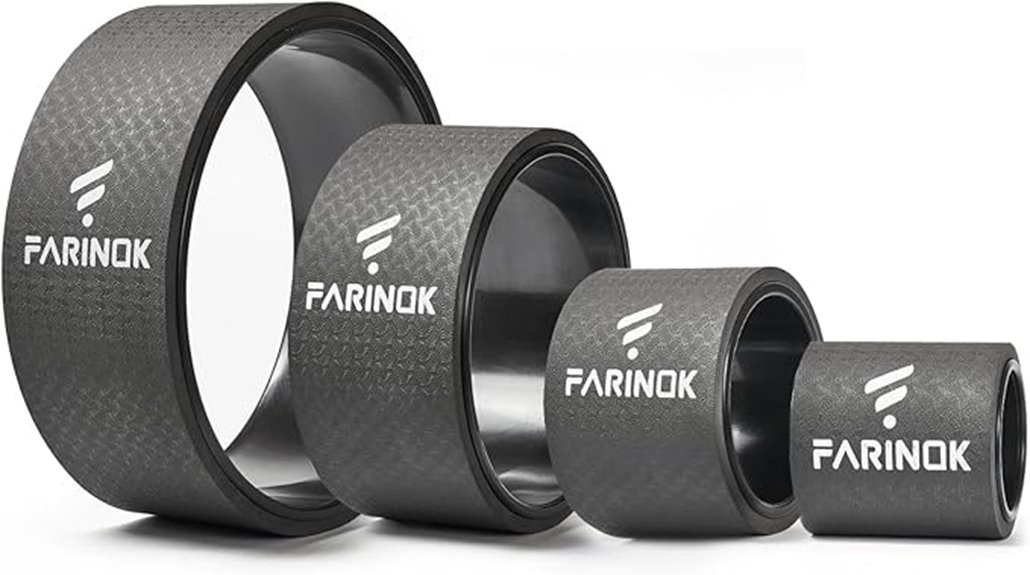 back pain yoga wheel