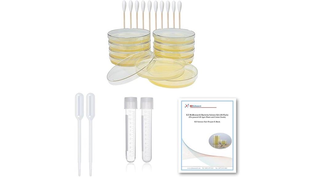 bacterial culturing science kit